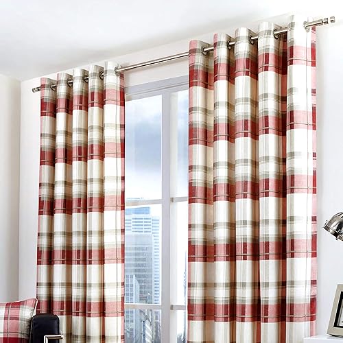 Red Curtains Uk Amazon Co Uk