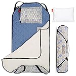 Tot Cot Kids Nap Mat - Toddler Preschool Daycare Bedding Cover with Blanket and Pillow - Ages 2 Yrs to 5 Yrs
