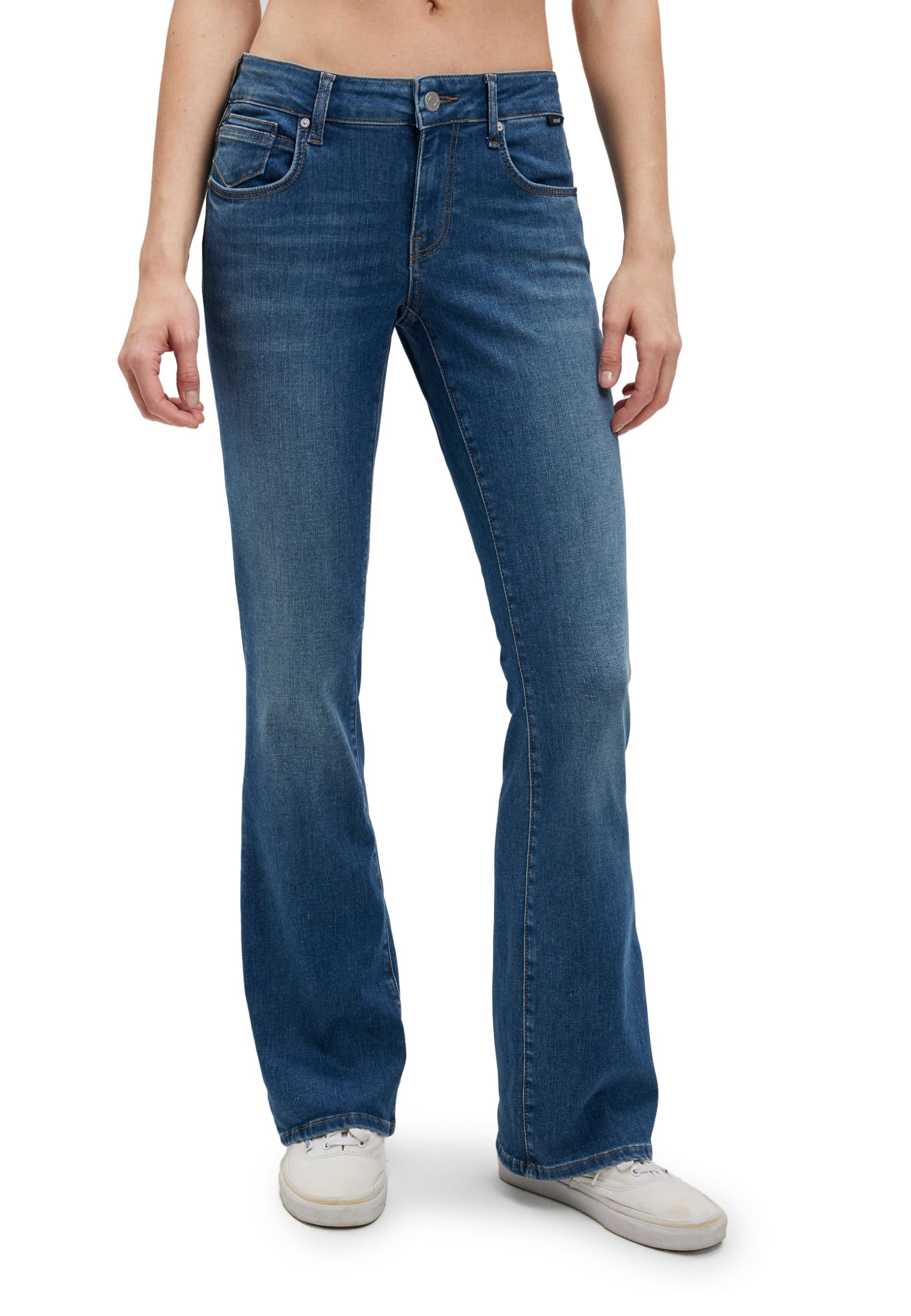 Mavi Women's Bella Jeans, Blue, 29W x 32L