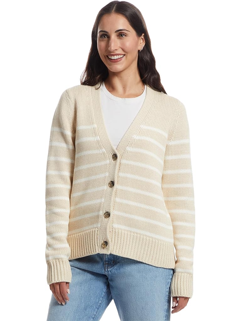 White Vineyard Vines Katie Cotton Cardigan