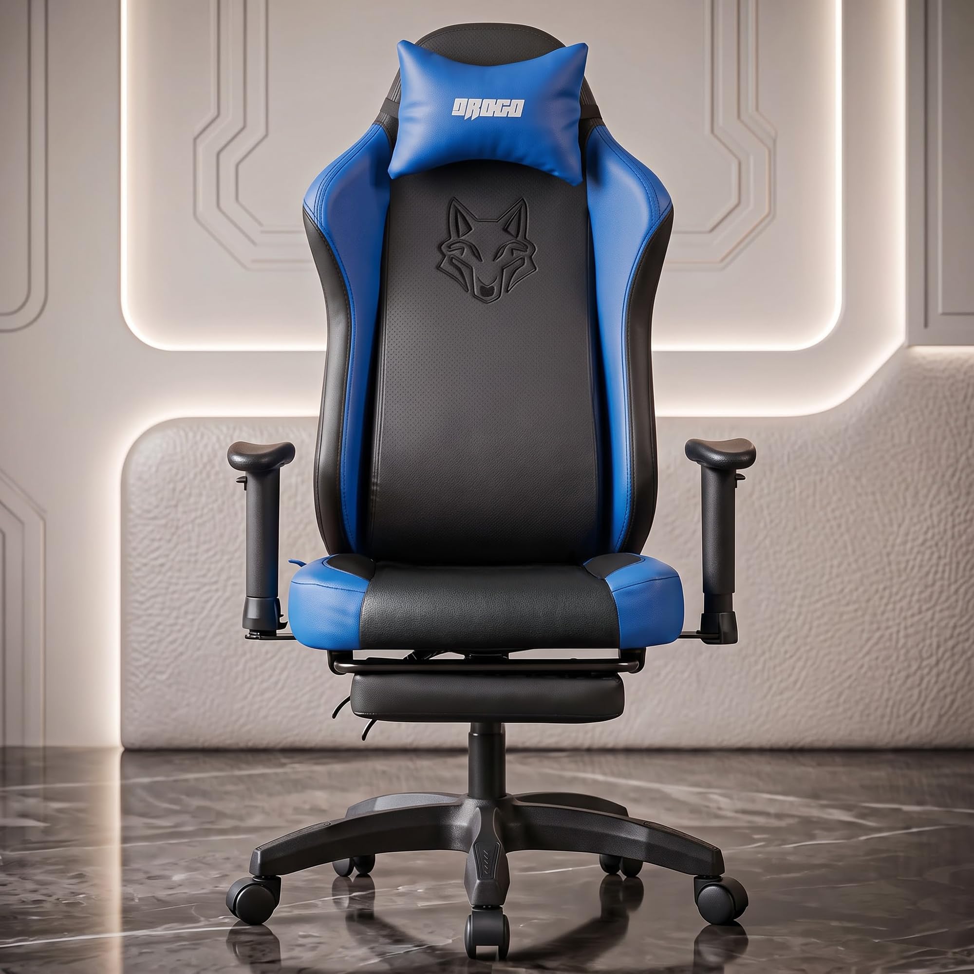 Add DROGO Alpha-X Ergonomic Gaming Chair with Footrest - Image 1