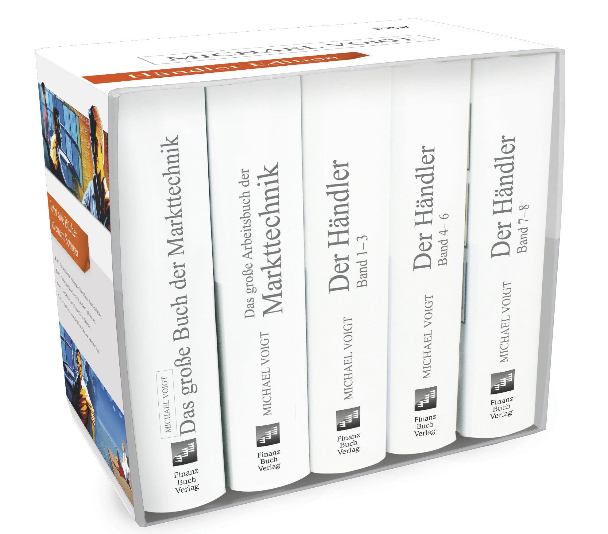 Michael Voigts Trading Edition: Die Händlerreihe, Das große Buch der Markttechnik und Das große Arbeitsbuch der Markttechnik: Die Händlerreihe, Das ... große Arbeitsbuch der Markttechnik im Schuber