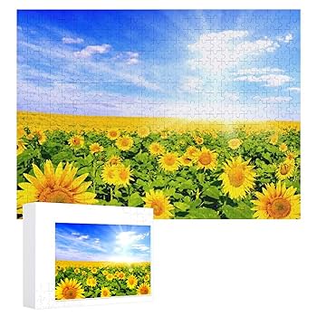 ひまわりページ　ジグゾーパズル　５個セット Amazon.co.jp: ジグソーパズル ひまわり 風景 パズル 1000ピース