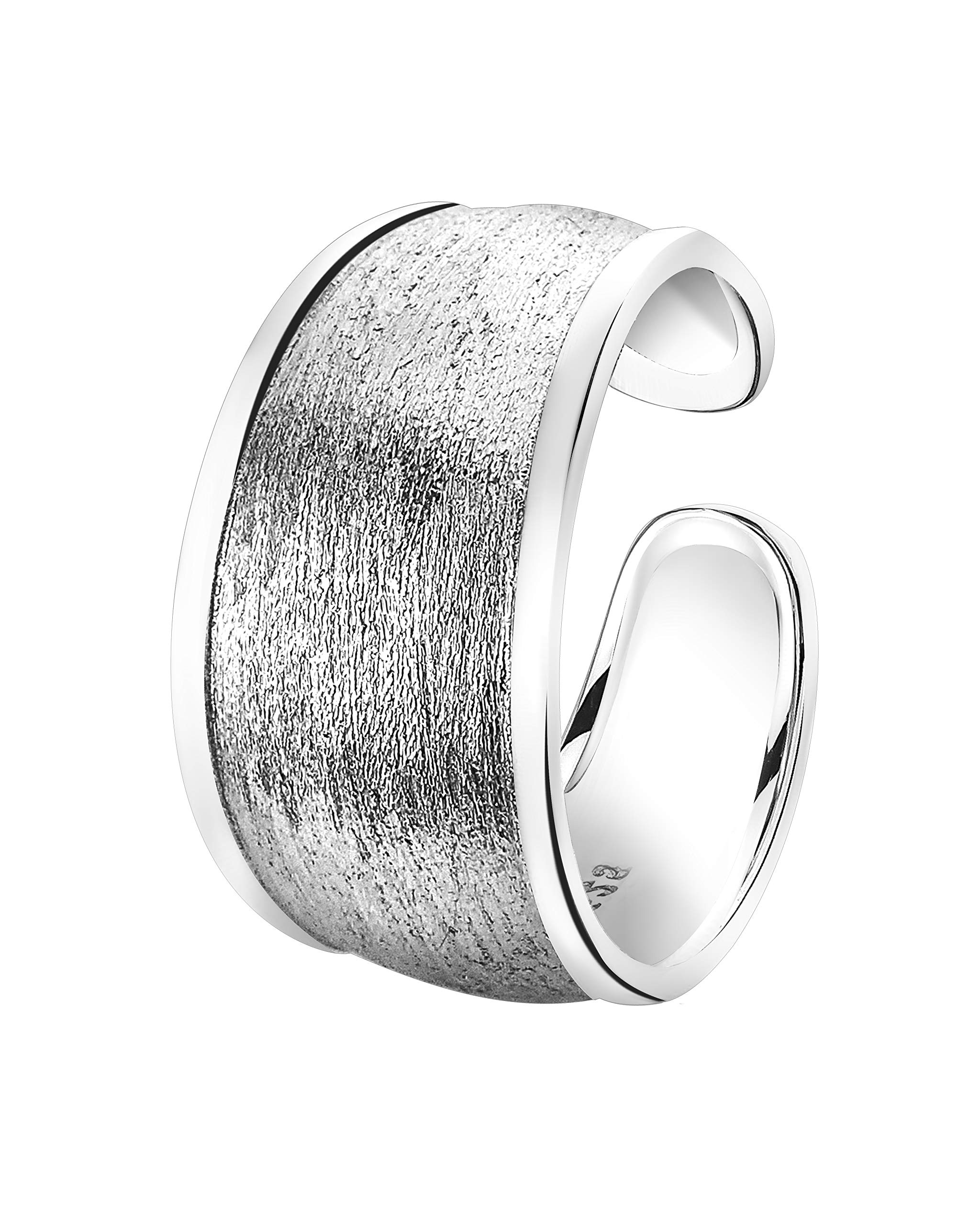 Sofia MilaniAnillo para Mujeres en Plata de Ley 925 - Motivo de Banda Ancha - 10096