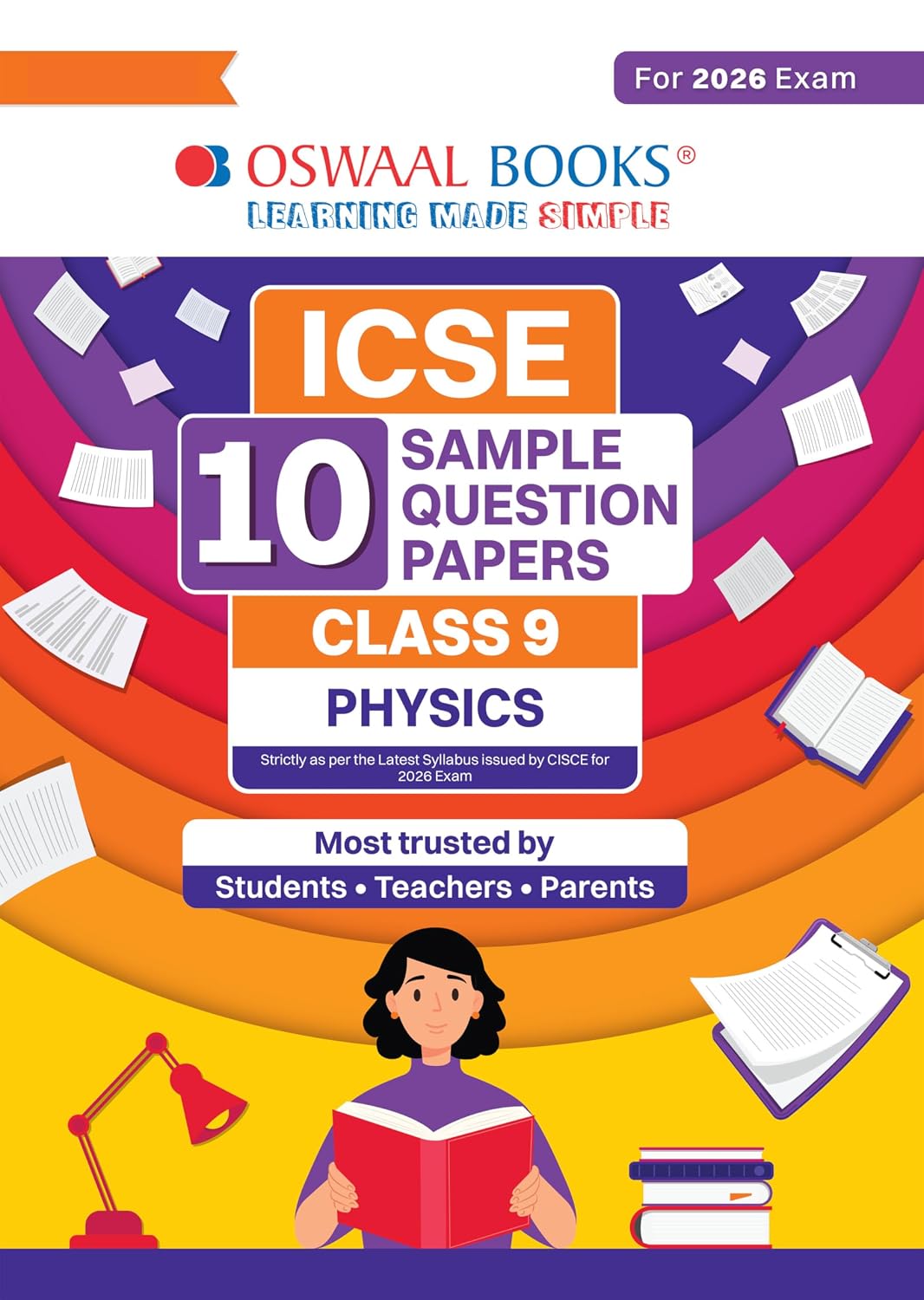Oswaal ICSE 10 Sample Question Papers Class 9 Physics for Exam 2026 ...