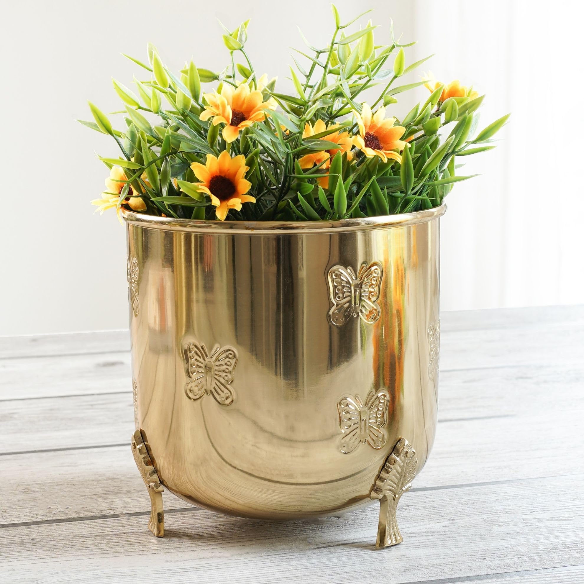 See full amazon price history chart for BEHOMA Metal Embossed Butterfly Design Planter for Home Decor | Decoratives for Indoor Outdoor Balcony Living Room | Table Decorative Plant Pot for Gifting | Golden (Plant not Included) BEHOMA Metal Embossed Butterfly Design Planter for Home Decor | Decoratives for Indoor Outdoor Balcony Living Room | Table Decorative Plant Pot for Gifting | Golden (Plant not Included) (B0D837DNNB) Amazon Price History, Amazon Price Tracker