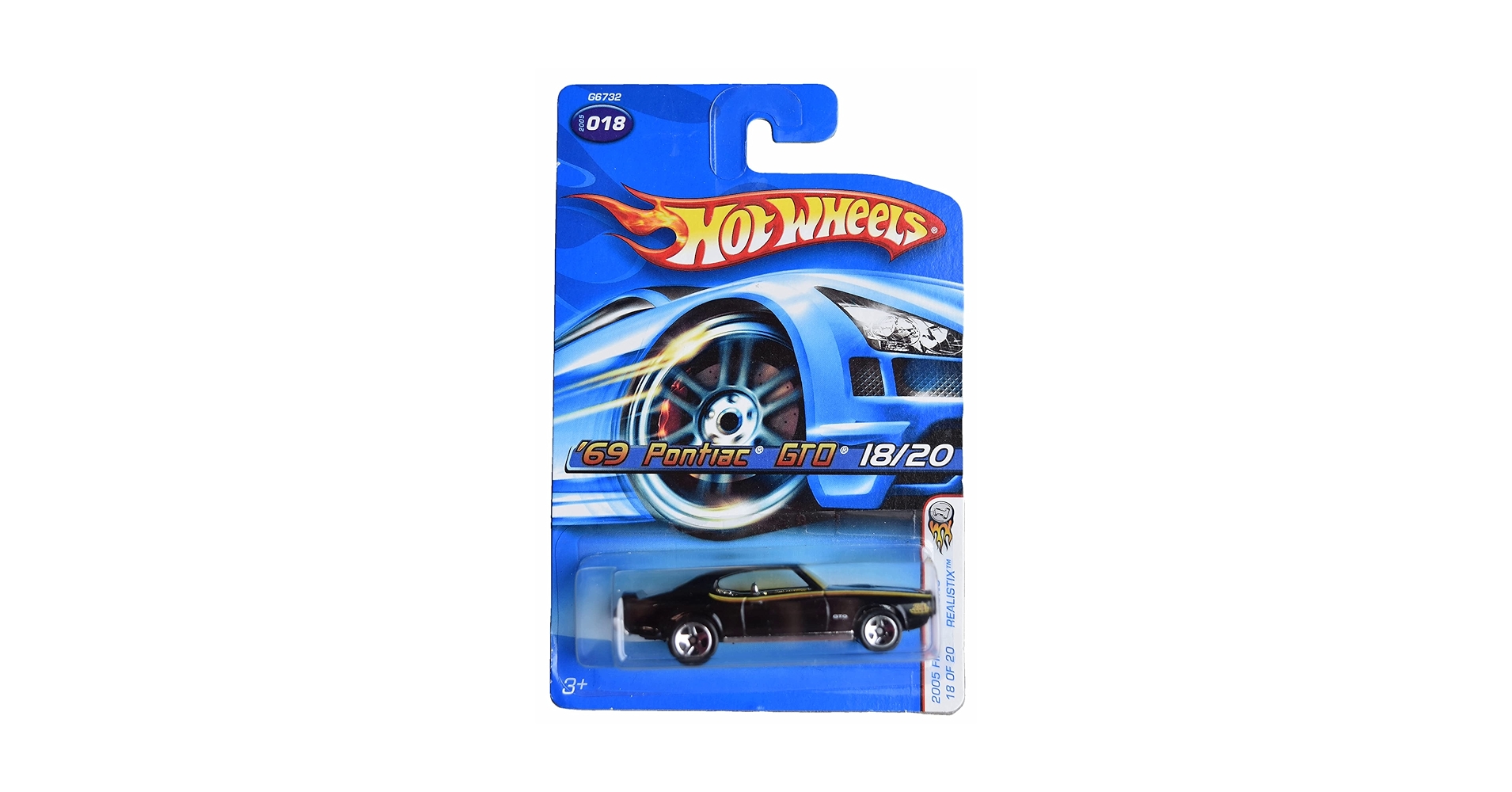 Amazon.com: Hot Wheels '69 Pontiac GTO, 2005 First Editions