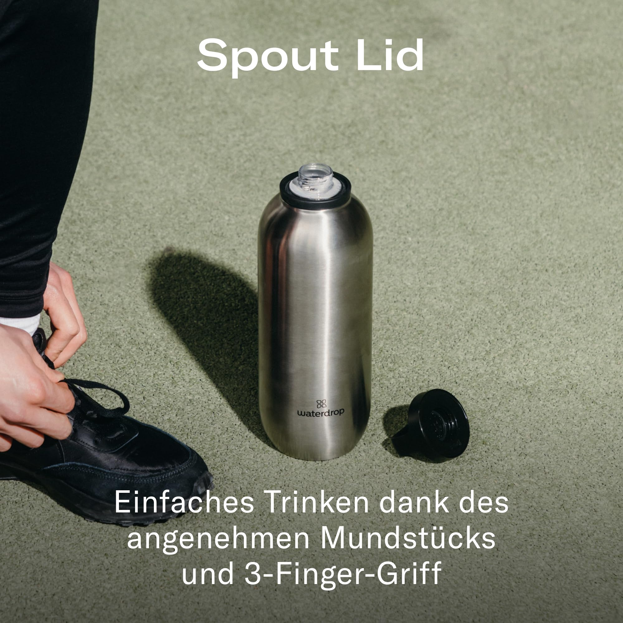 waterdrop® All Purpose Thermosflasche 1.9L. isolierte Edelstahl Trinkflasche. 24h kalt - 6h/12h heiß. auslaufsicher & bruchsicher
