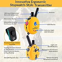 Vista 4 de Collar de entrenamiento para perro de Educator E-Collar , Amarillo