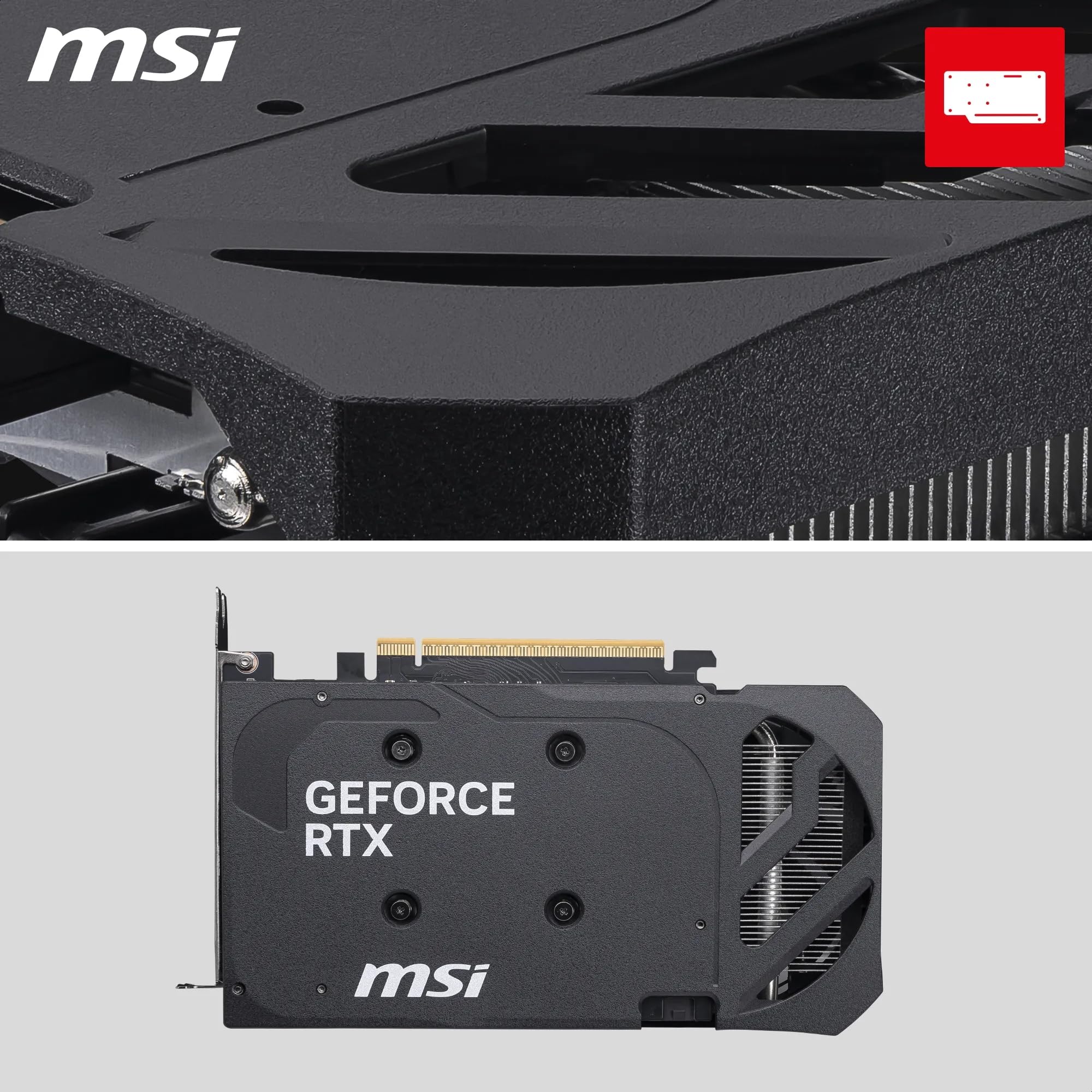 MSI GeForce RTX 5050 8G Shadow 2X OC - Tarjeta gráfica