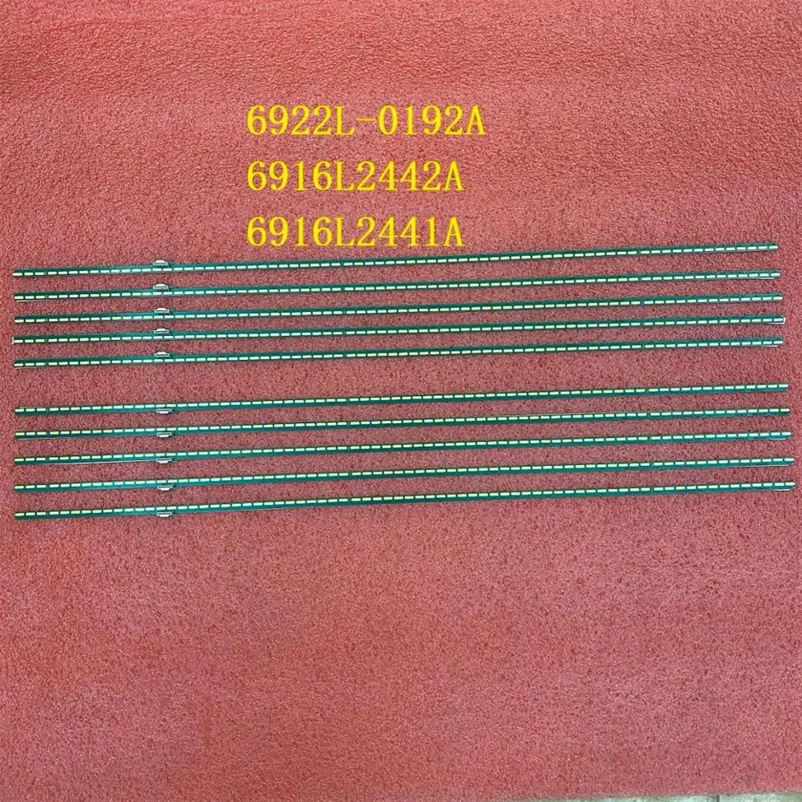 Striscia di retroilluminazione a LED Compatibile for TV 55UH850V 55UH8507 55UH8500 LC550EQU DJ F1 F2 6922L-0192A 6916L2442A 6916L2441A 55 V16 ASL(2 Kit for 2 TV)