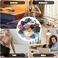 Vista 6 de Cristales en bruto de piedra de fluorita a granel de 1.1 lb - Piedras naturales crudas para volar, cabbing, rocas fuentes, decoración, pulido