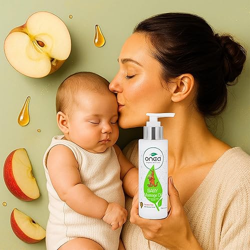 Miniatura 3 de ONEA Aceite de masaje para bebés, enriquecido con botánicos australianos, aceite de sándalo y miel de manuka, hidrata, nutre, protege la piel