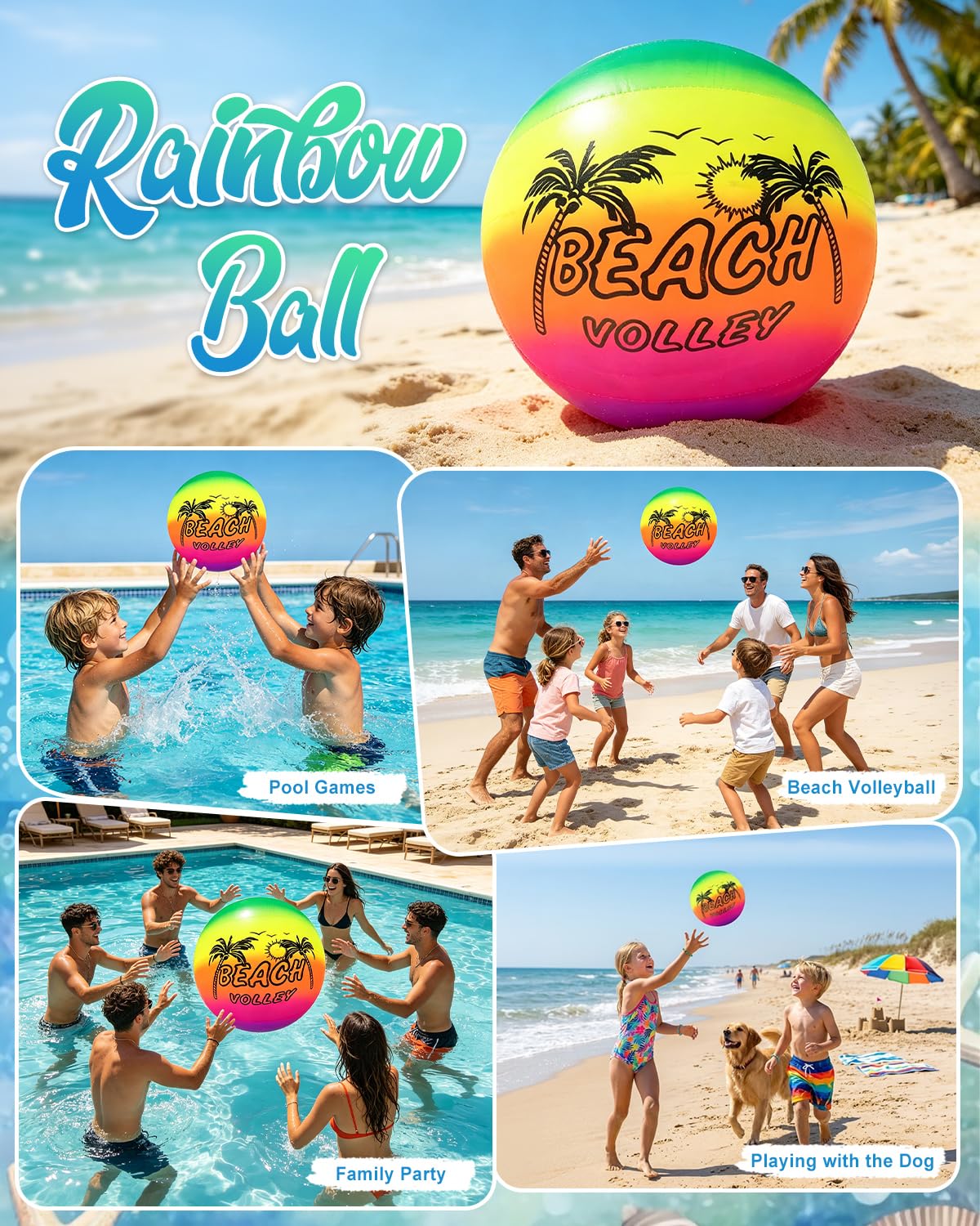 33 Pezzi Giocattoli da Immersione, Giocattoli da Piscina con Cubetti Luminosi a LED e Diamanti di Cristallo, Piscina Subacquea Immersioni Giocattolo per Bambini con Palla da Spiaggia, Sirene Rotanti