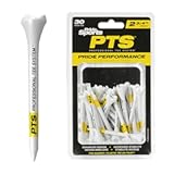 PrideSports PTS Plastic Golf Tees | 30 Count, 2-3/4 Inch | #1 Plastic Tee on Tour | Best for Drivers & Woods