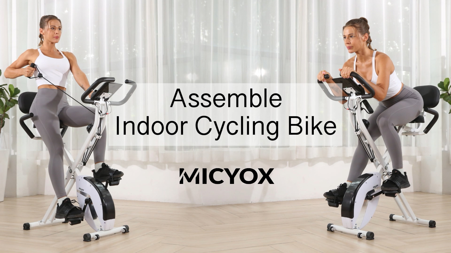 Watch Micyox MX600 Exercise Bike Assembly Video on Amazon Live