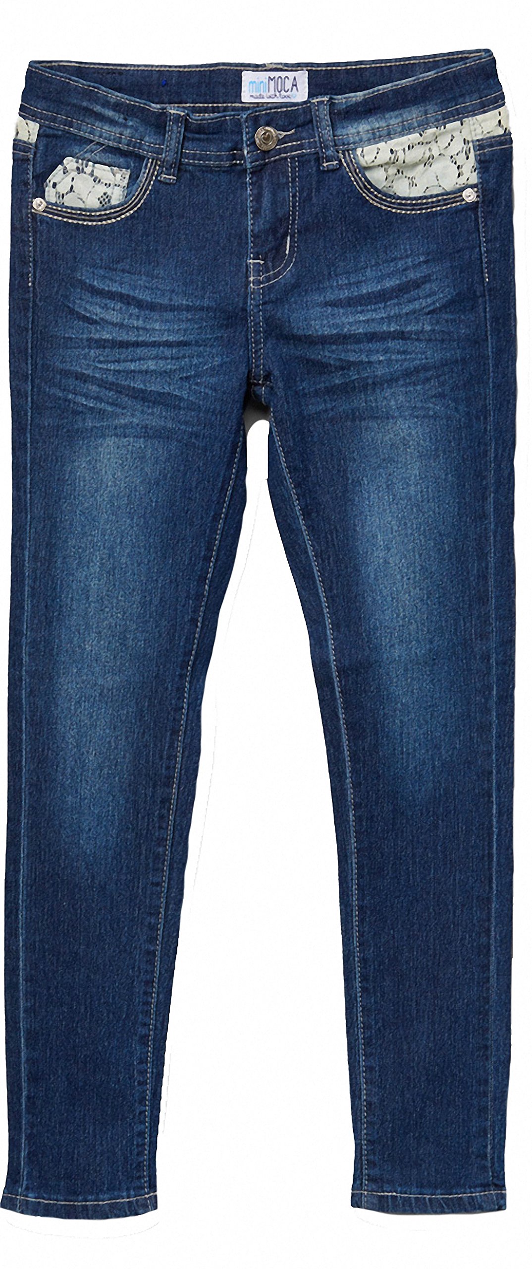 ToBeInStyle Girl’s Denim Easy Styling Classic Timeless Everyday Jeans Zip-Up Closure