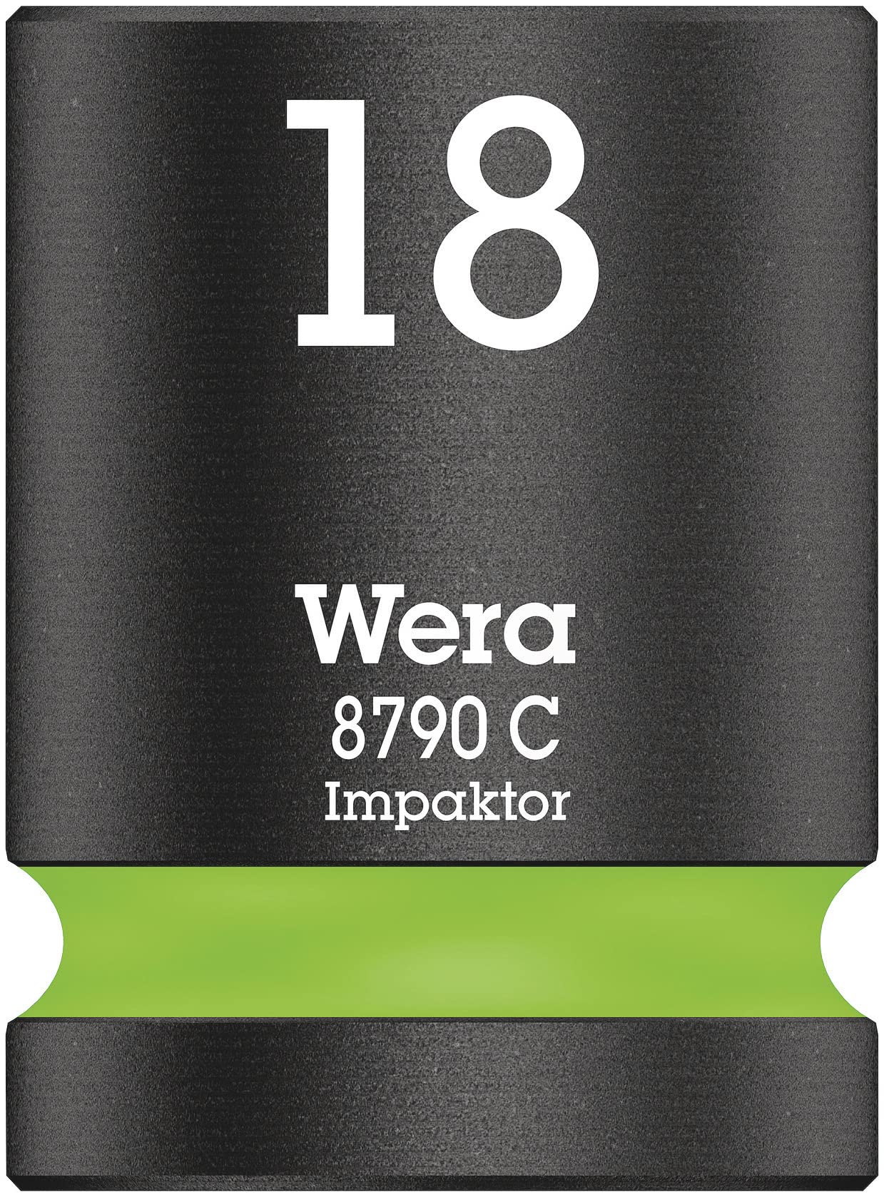 Wera 8790 C Impaktor Socket with 1/2"" Drive 18 x 38 mm