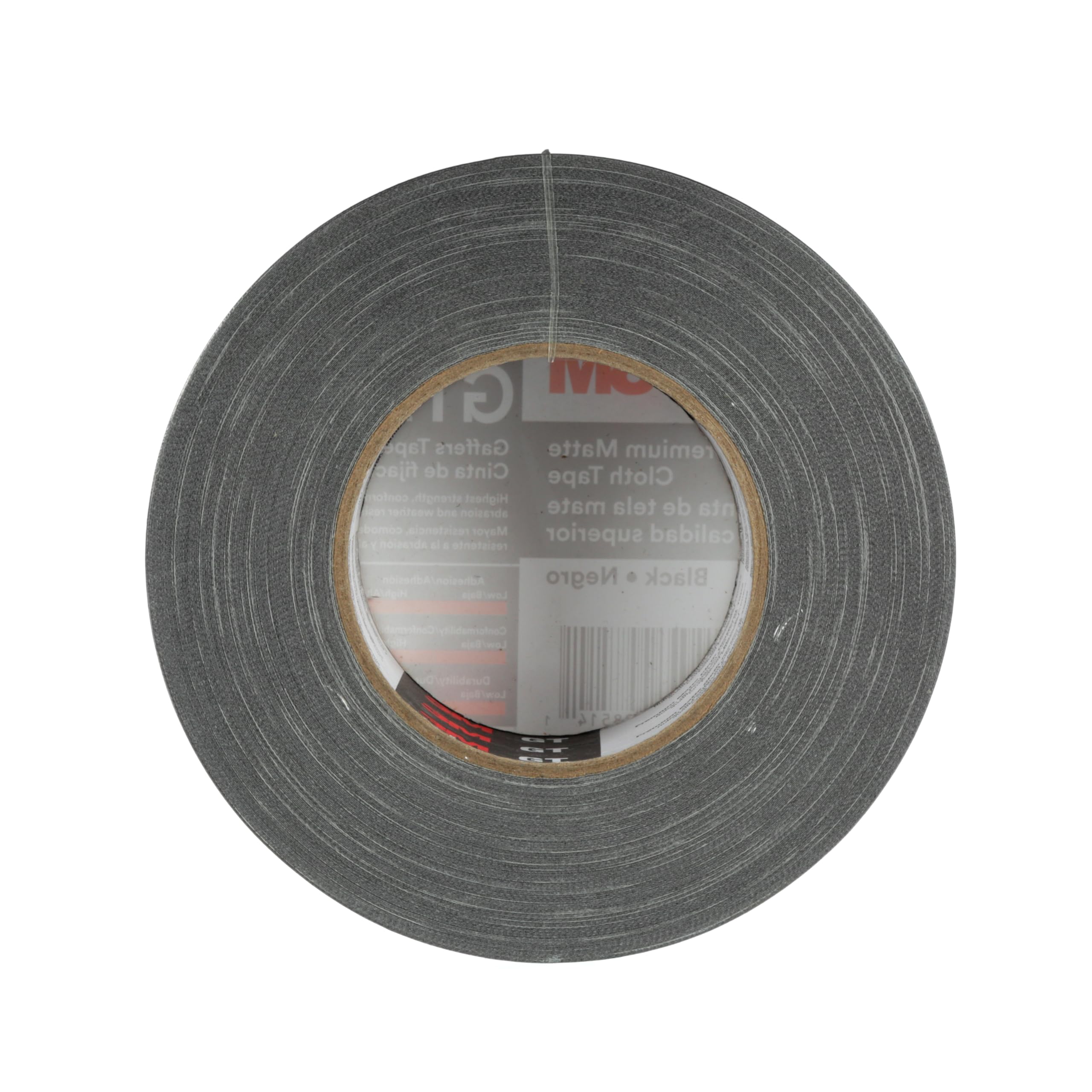 3M Premium Gewebe-Gaffers Tape GT2, schwarz, 48 mm x 50 m, 11 mil