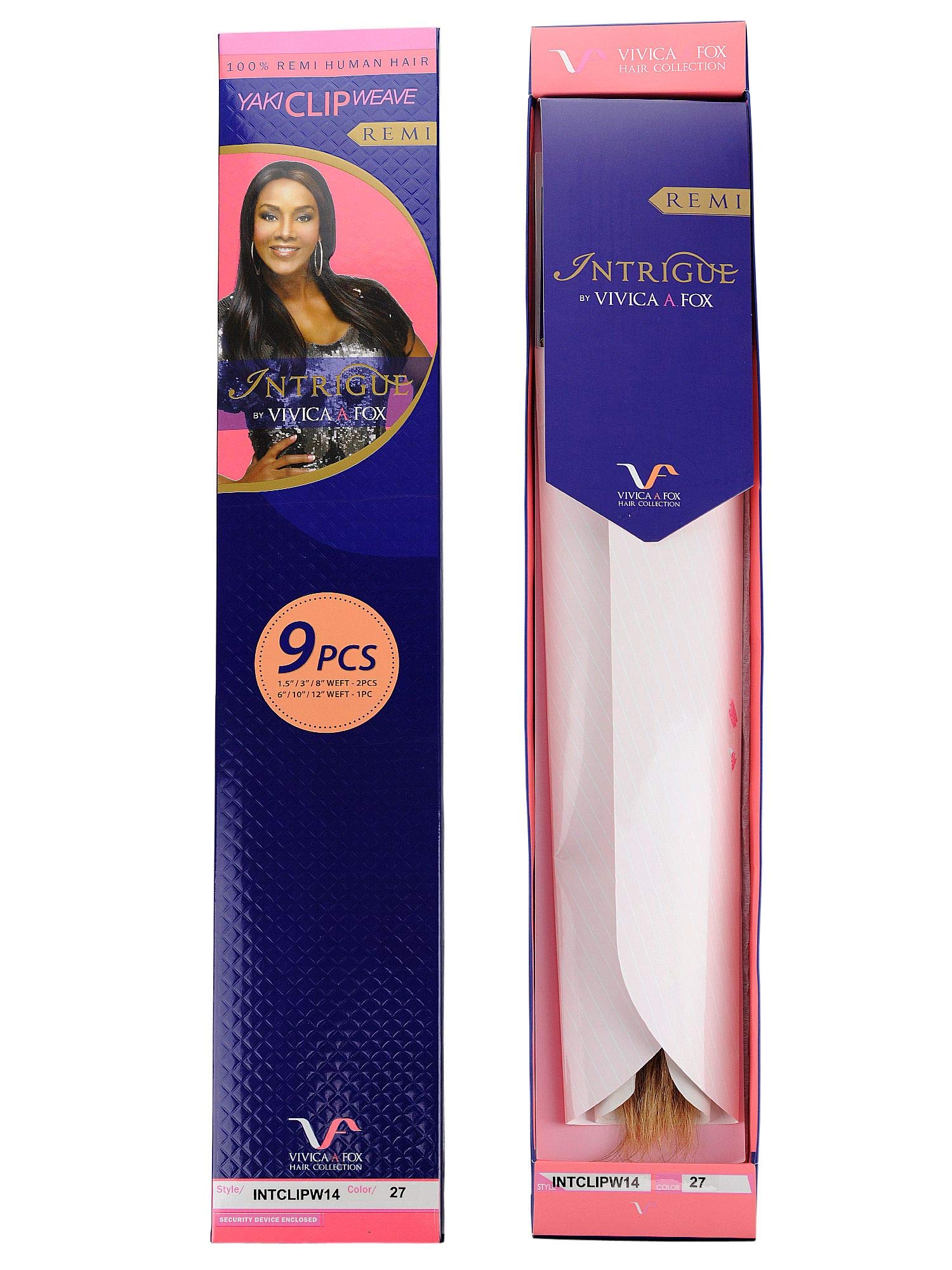 Amazon.com : Vivica A. Fox Intrigue Yaki Clip Weave 9 Pieces 