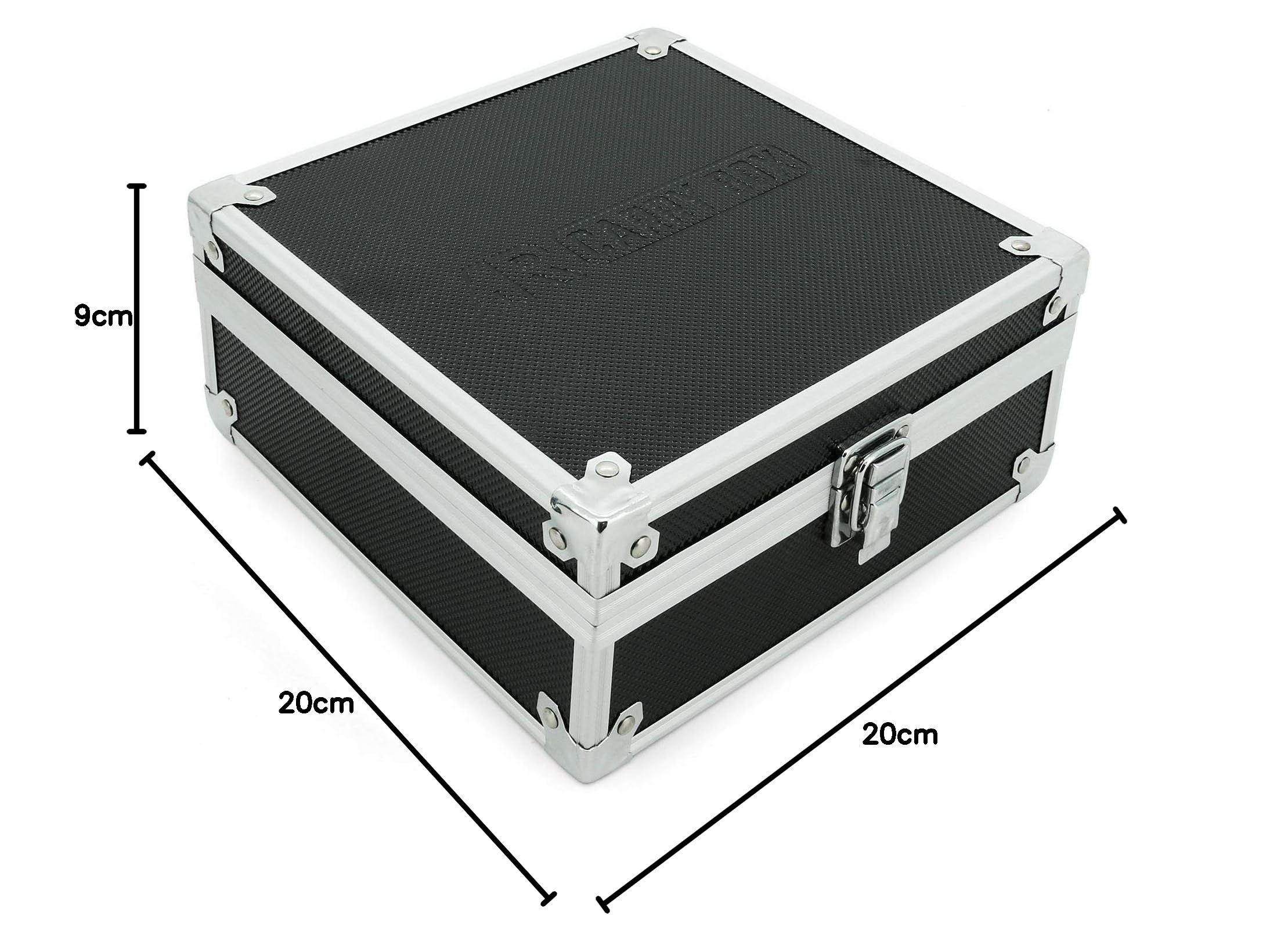 AR Carry Box® Mallette en aluminium argenté ECI 353 x 202 x 115 mm Alu