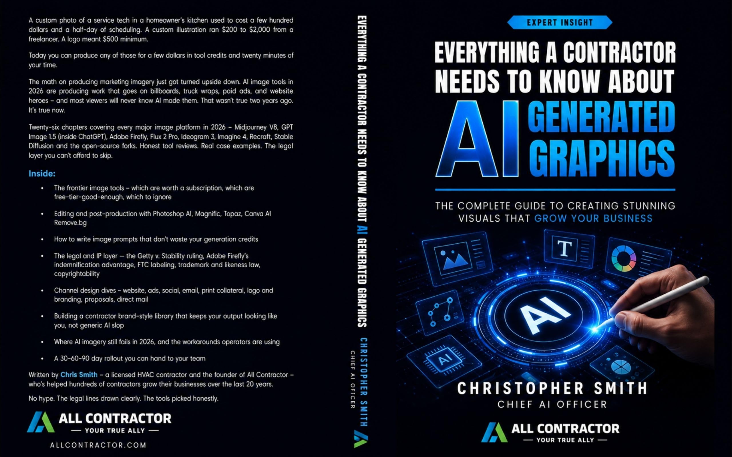 AI Generated Graphics pour concevoir des visuels clients sans graphiste le livre pour entrepreneurs