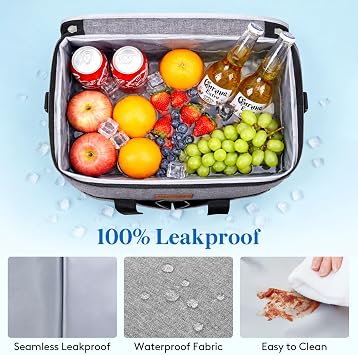 Lifewit Cooler Bag, 30/48 Cans Leakproof Insulated Portable Lunch Cooler