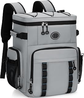 Large 60 Can Insulated Waterproof Leakproof Cooler Backpack