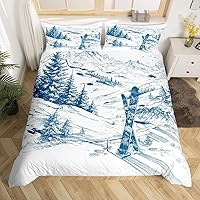 Vista 22 de Juego de funda de edredón de pavo real, tamaño Queen, color verde, lindo diseño de animales, estampado de plumas de pavo real, juego de funda