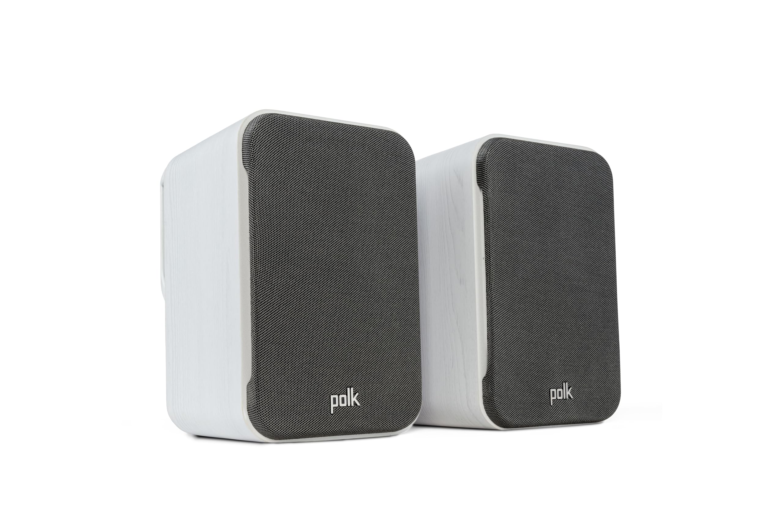 Polk Audio Signature Elite ES10 hochauflösende Surroundlautsprecher fürs Heimkino, Stereo Lautsprecher, Satelliten-Lautsprecher, HiFi, Hi-Res Zertifiziert, kompatibel mit Dolby Atmos und DTS:X (Paar)