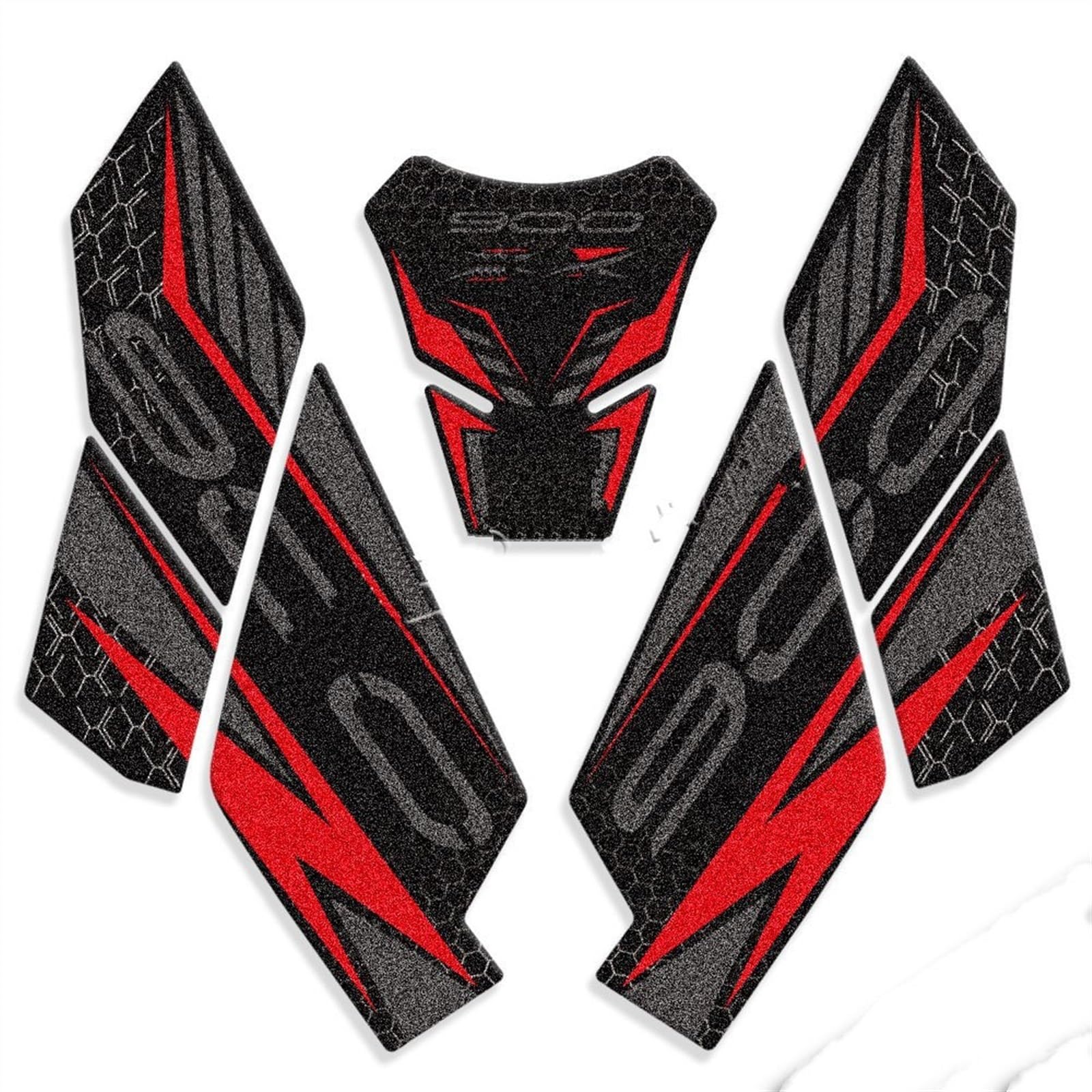 Motorcycle Tank Pad Protector Sticker Decal Gas Knee Traction Side for Kawasaki for Z900 for 2017 2018-2023 Streetfighter(Color4)