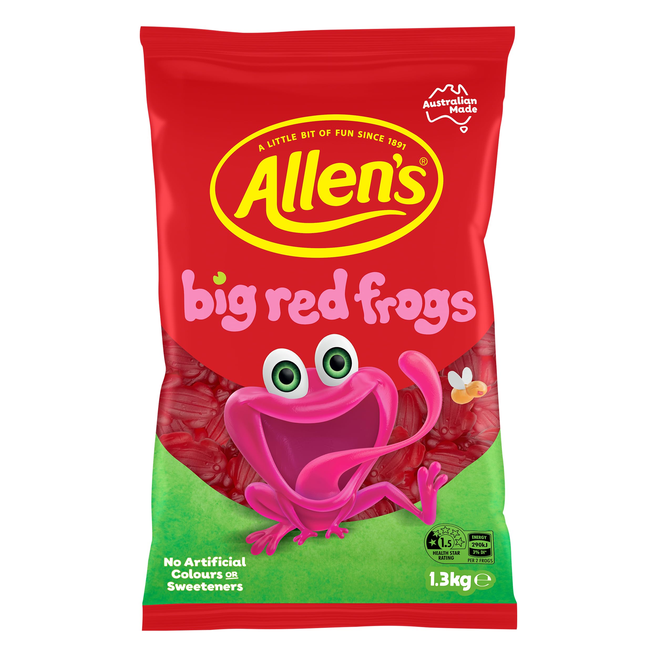 Allens Red Frogs 1.3kg