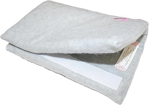 Miniatura 2 de The Breast and Chest Buddy Almohada de mastectomía y cojín para cinturón de seguridad para sitios de mastectomía y reconstrucción mamaria gris con