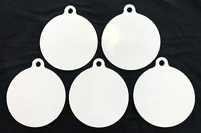 8 Inch Dia. AR500 Steel Gong Targets-Steel Shooting Targets-Metal Targets-5pc