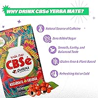 Vista 4 de CBSe Yerba Mate Guarana – Herbal Loose Leaf Yerba Mate Tea Blend with Guaraná, 500 g (1.1 lb), Naturally Caffeinated, Gluten-Free.