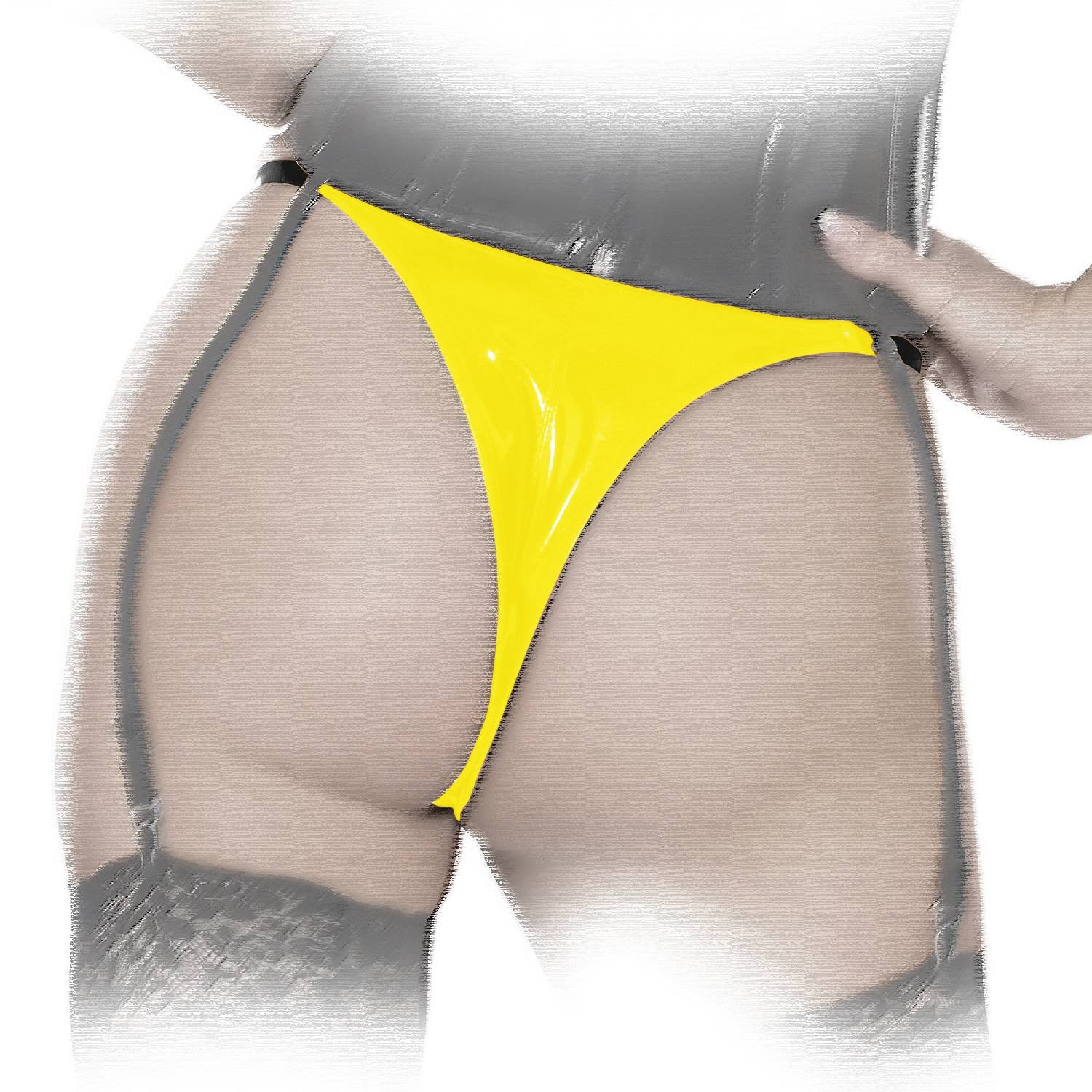 Slip ouvert Datex - Jaune - Taille XXL