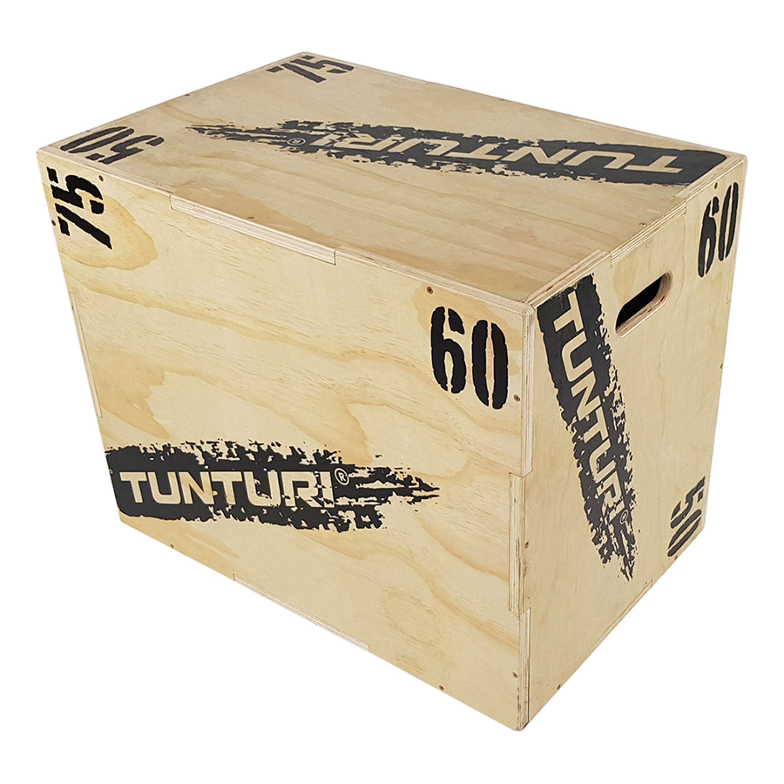 Tunturi Cajón Pliométrico Madera Tamaño: 50/60/75cm