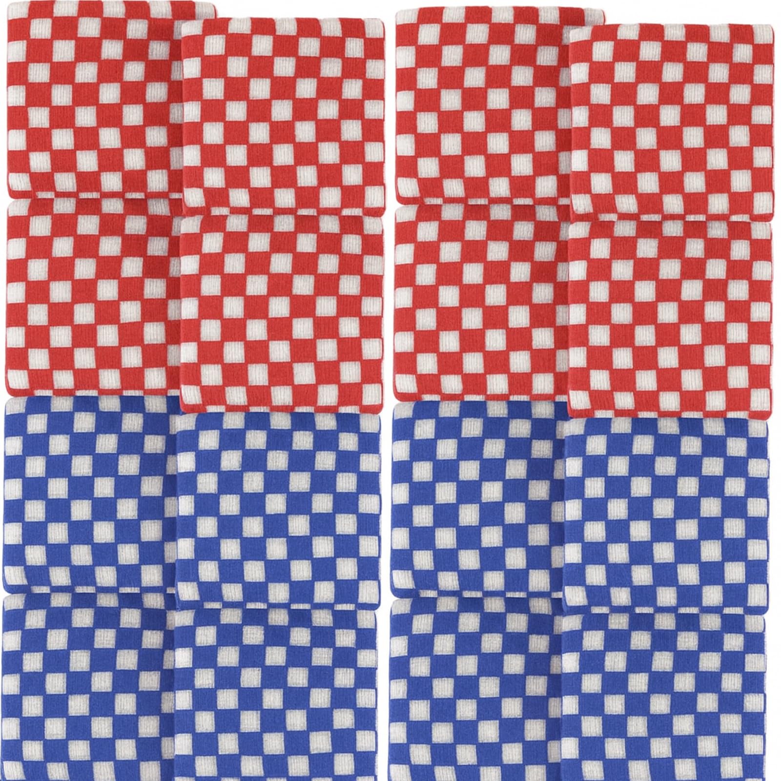 Photo 1 of JolliLudo 20 Pcs Mini Checkered Bean Bags for Tossing 2 x 2 Inch Mini Cornhole Canvas Bean Bags Carnival Outdoor Throwing Games Accessories Hand Toss for Sports Outdoor Party