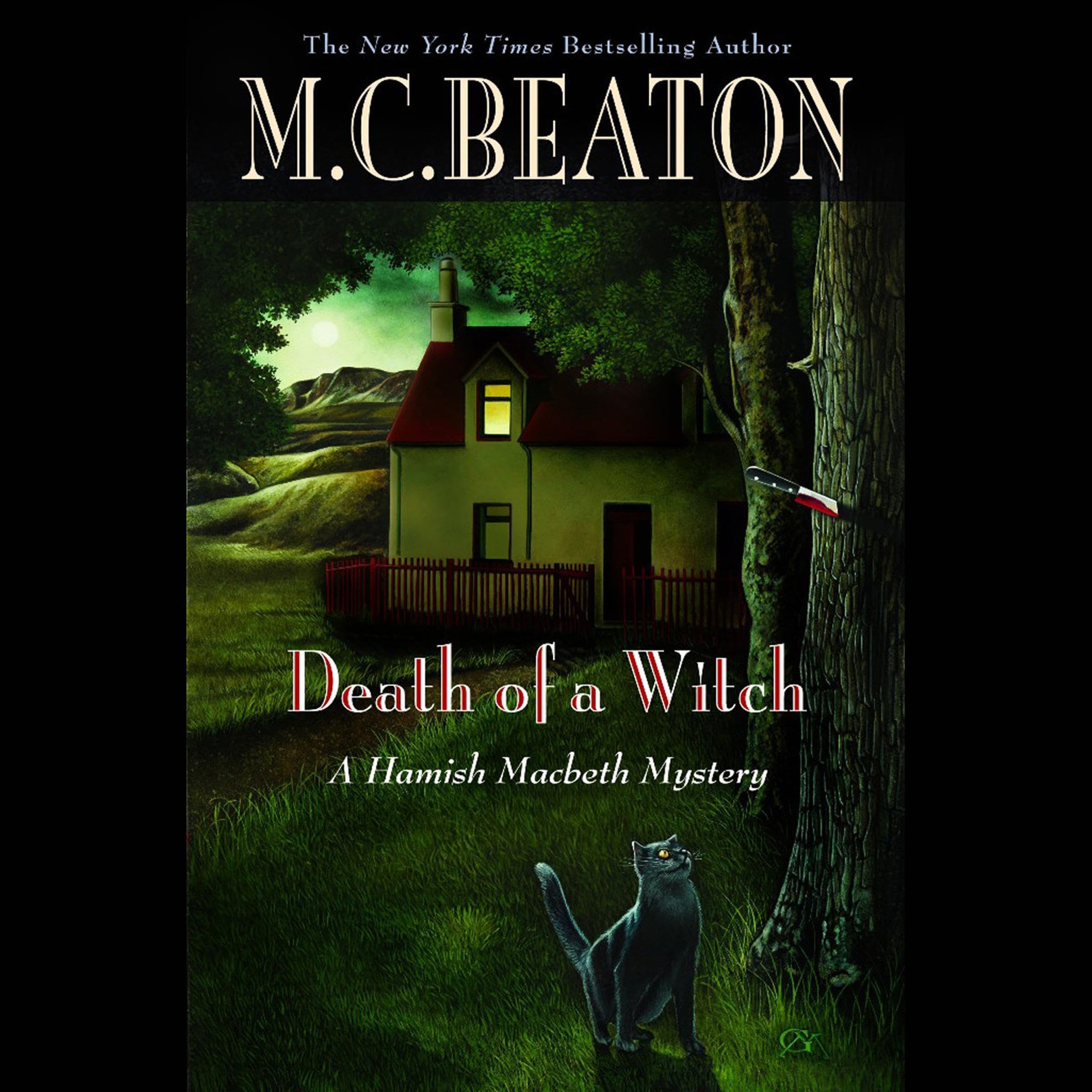 Cover art for Death of a Witch