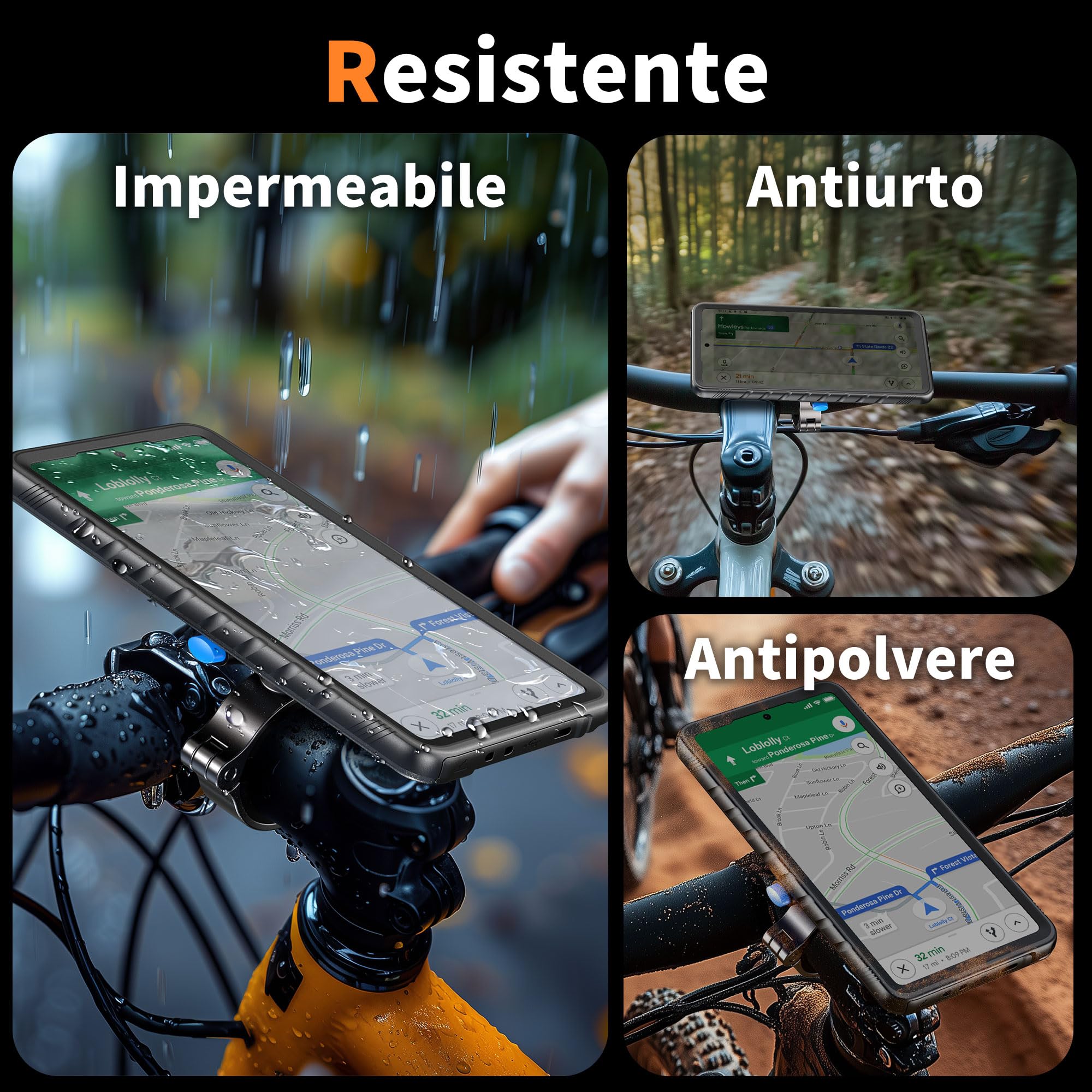 Cozycase Impermeabile Porta Telefono Bici Moto Per Samsung Galaxy S26 Ultra