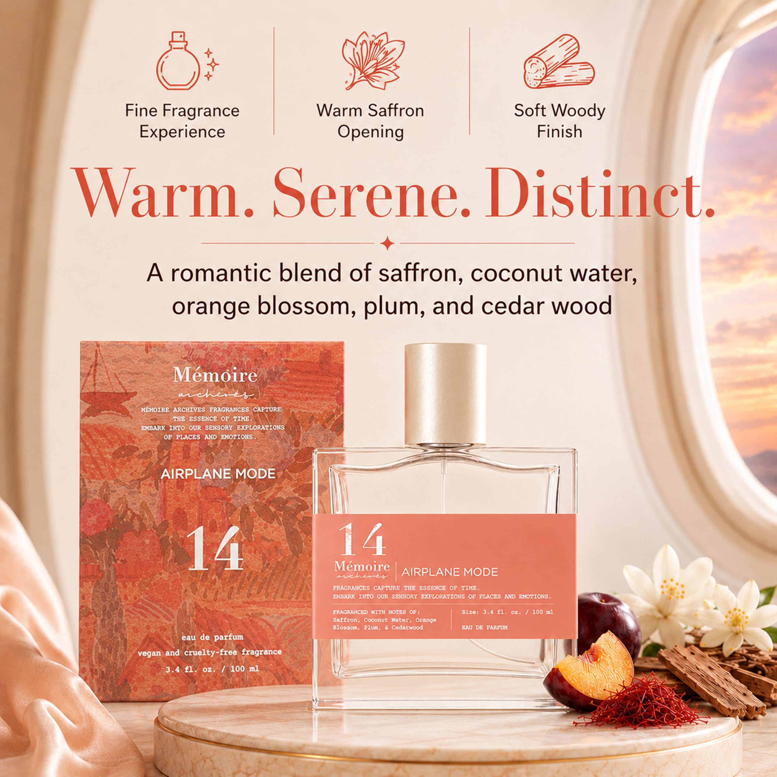 Memoire Archives Airplane Mode Eau de Parfum, Warm Romantic Scent