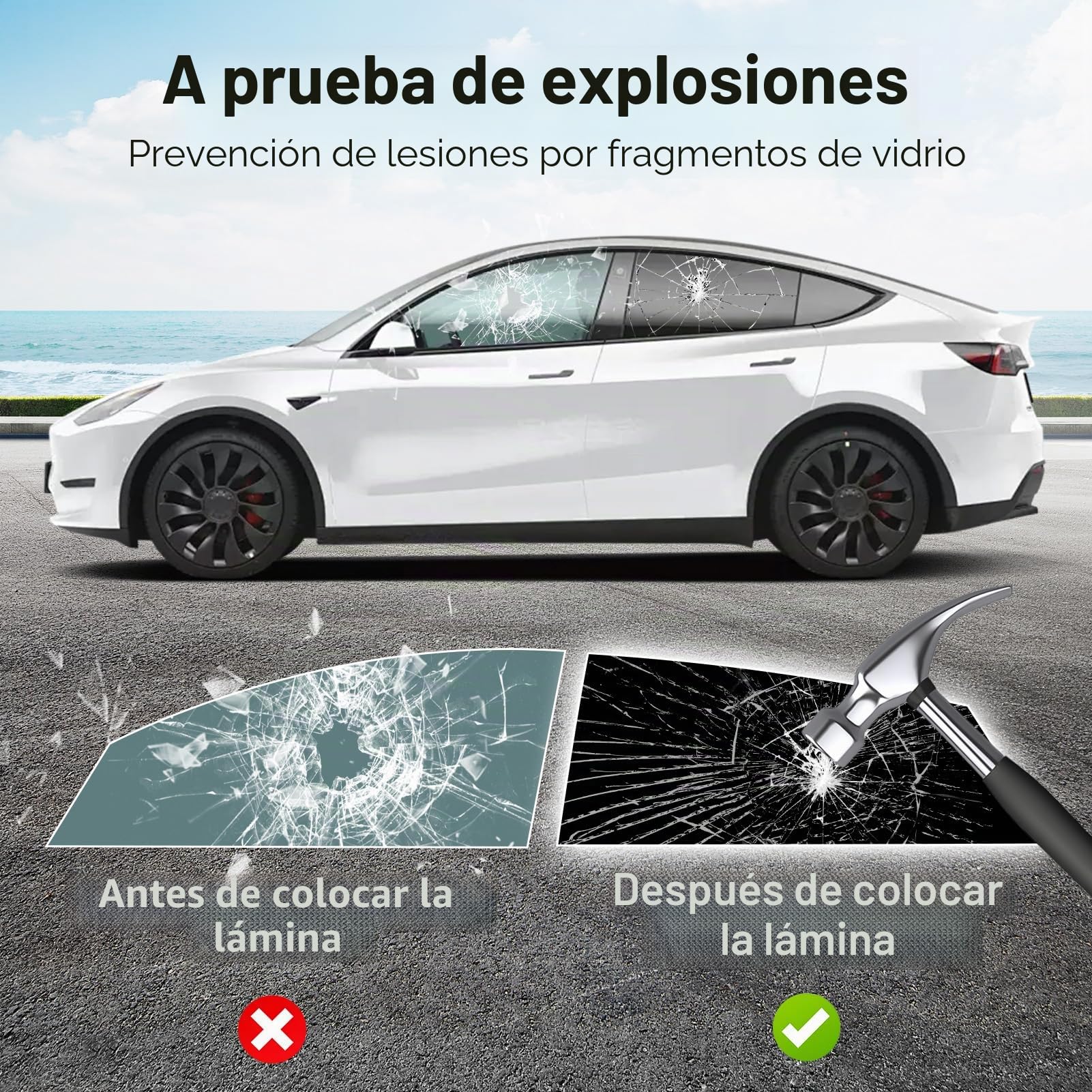 Vepagoo Lámina tintada para coche, 35% VLT – Longitud: 458 cm, ancho: 76 cm, bloquea los rayos UV/IR, calor y deslumbramiento – Resistente a los arañazos Heat & Glare