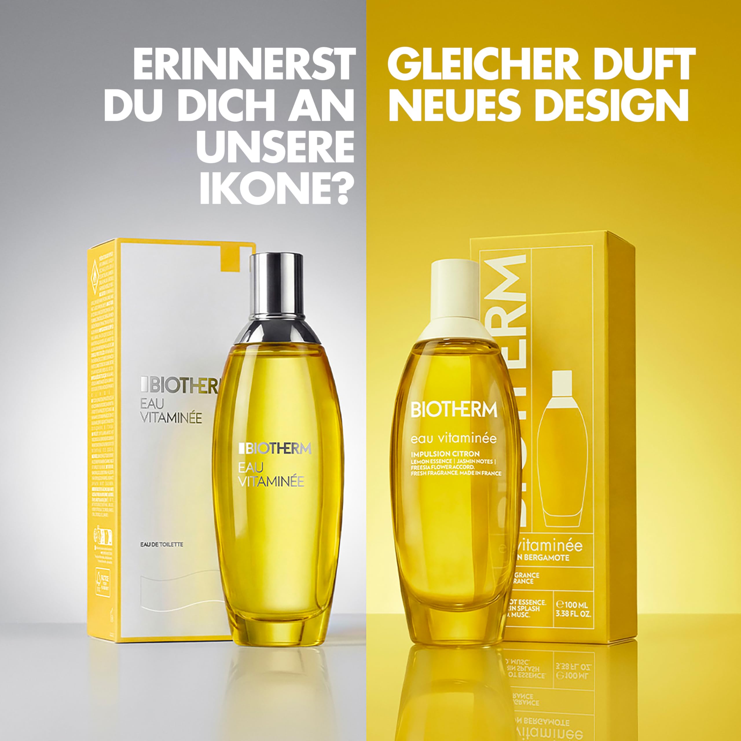 Biotherm Eau Vitaminée Impulsion Citron Eau de Toilette erfrischender Zitrusduft Körperspray Damen