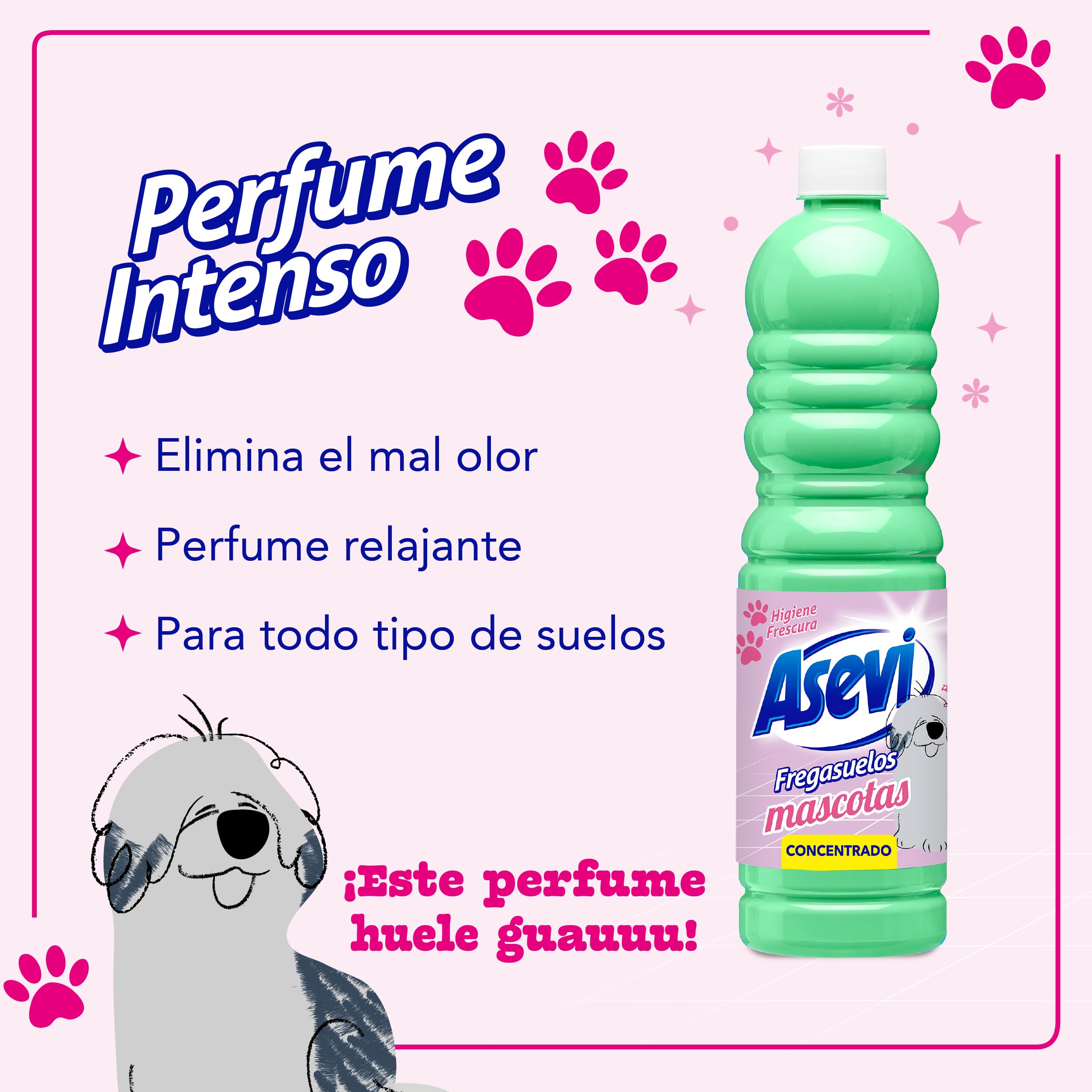 Asevi Fregasuelos Mascotas Concentrado 5 Litros pH Neutro