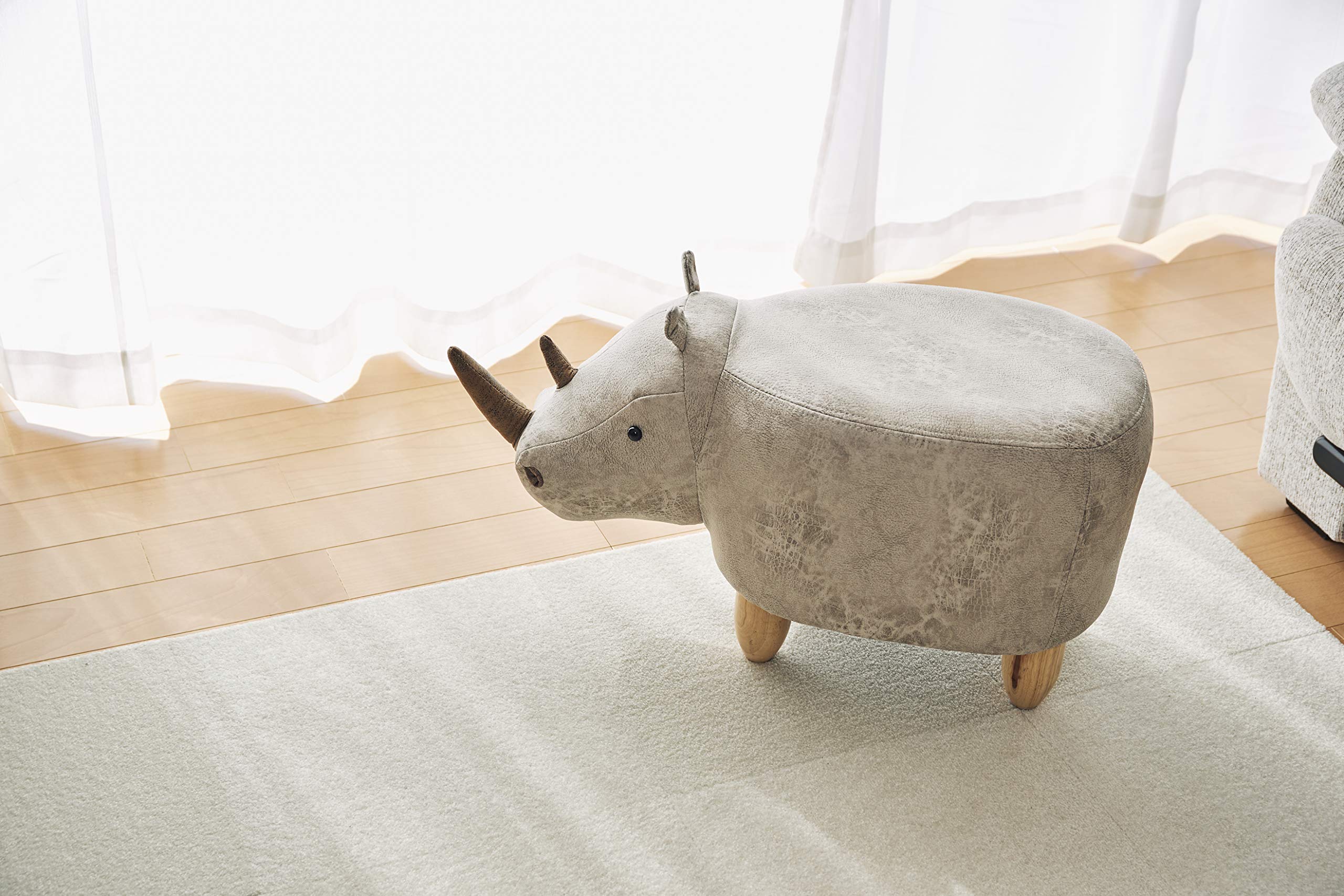 Amazon｜EN FANCE(アンファンス) サイのスツール Rhino リノ ベージュ
