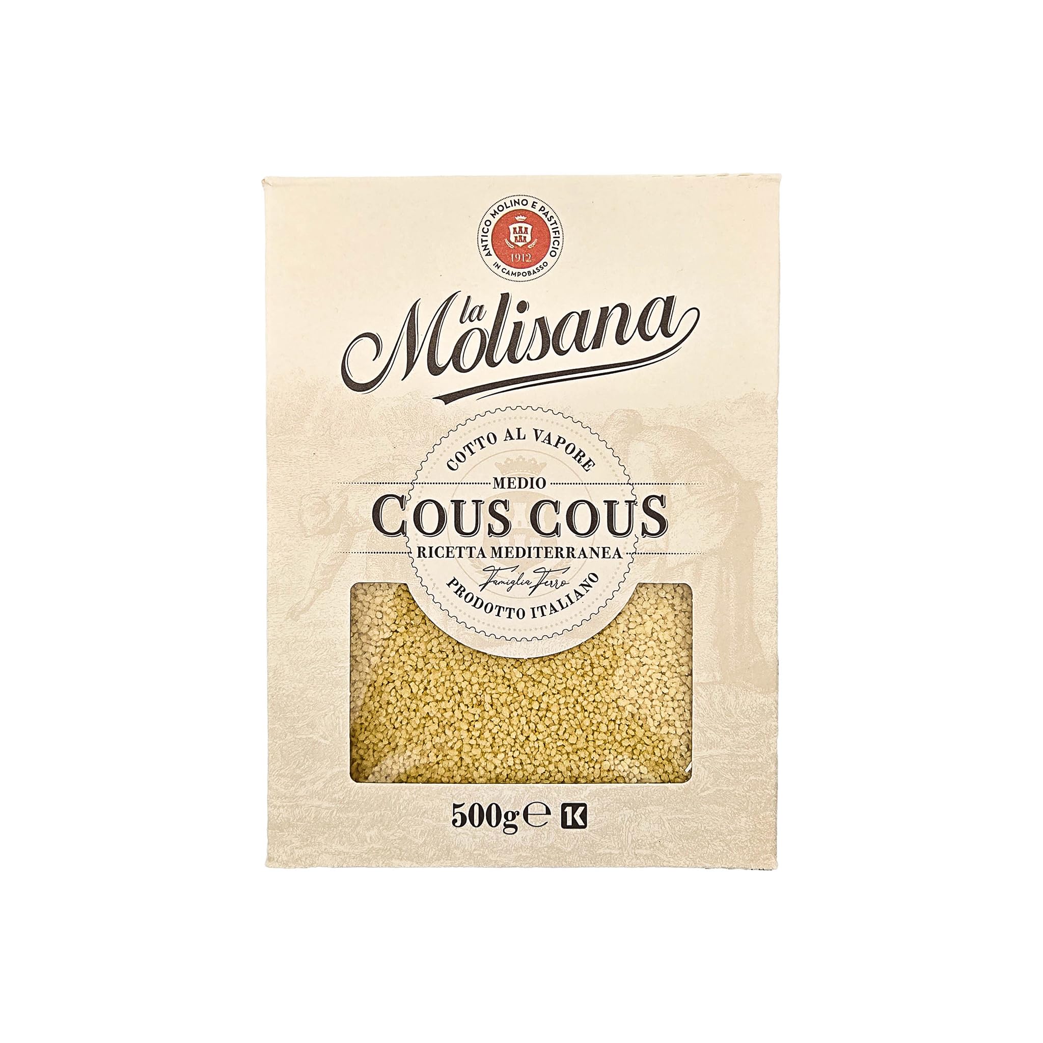 Cous Cous, 17.64 oz ℮ 1.1 lbs ℮ 500 g