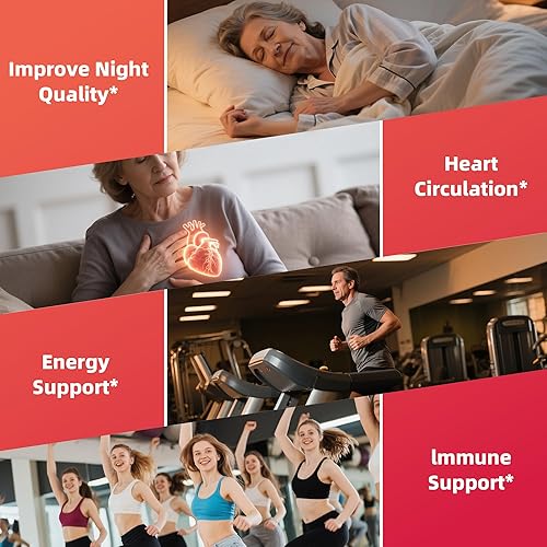 Miniatura 4 de Gomitas de taurato de magnesio, gomitas de complejo de glicinato y magnesio para la salud del corazón, función muscular, apoyo del estado de ánimo