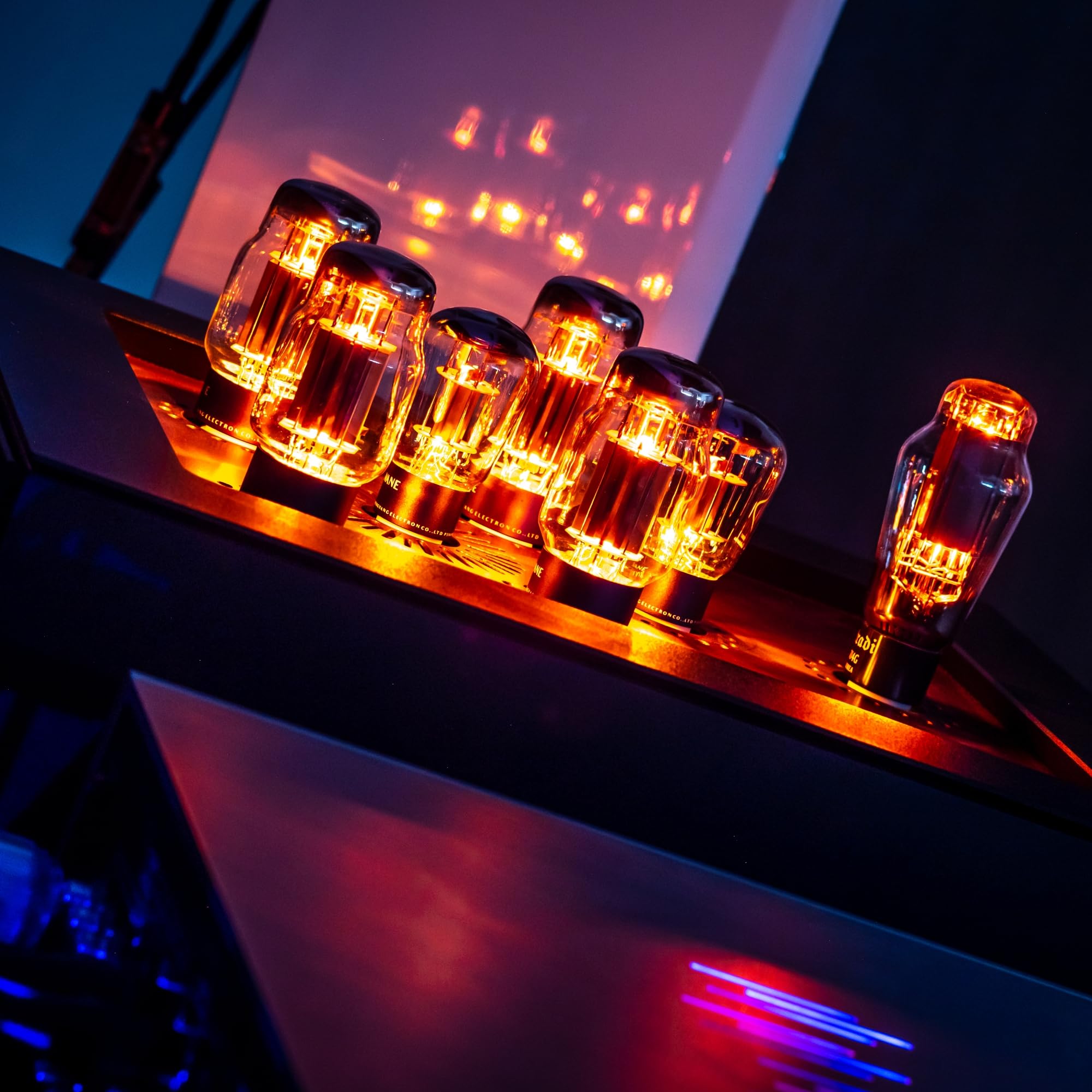 PSVANE Série Summit 6SN7 / CV181 Tubes à vide pour amplificateurs Paire assortie (PACK DE 2)