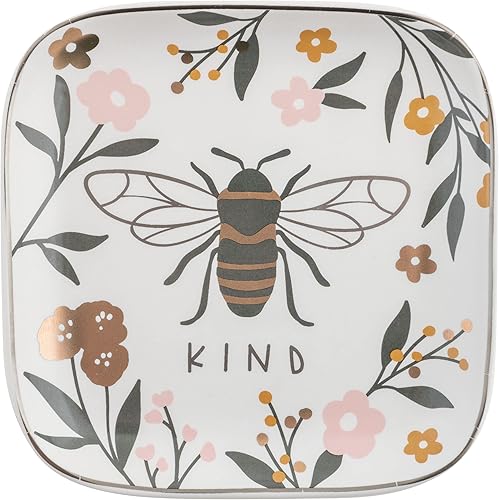 Miniatura 3 de Flora - Bandeja cuadrada para baratijas, pequeña, OH Happy Day