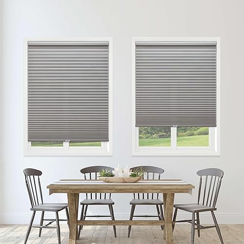 Miniatura 9 de Linen Avenue Pantalla celular inalámbrica con filtro de luz 38 34 de ancho x 84 pulgadas de alto, gris oscuro (llega 14 pulgadas más estrecho)